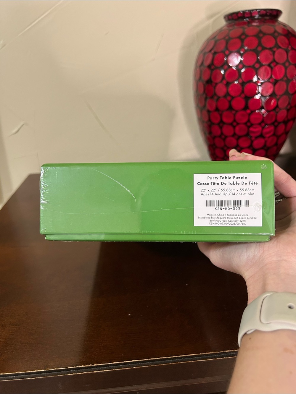 kate spade Party Table 500 Piece Puzzle - Picture 9 of 14